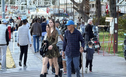 Bodrum'da bayram yoğunluğu