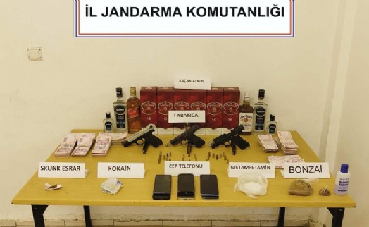 Bodrum'da 6 adrese uyuşturucu baskını; 2 tutuklama