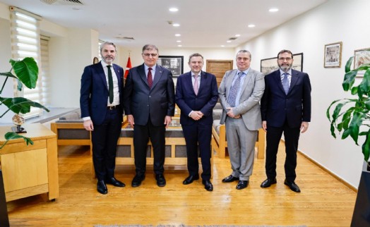 Danimarka'nın Ankara Büyükelçisi'nden Başkan Tugay'a ziyaret