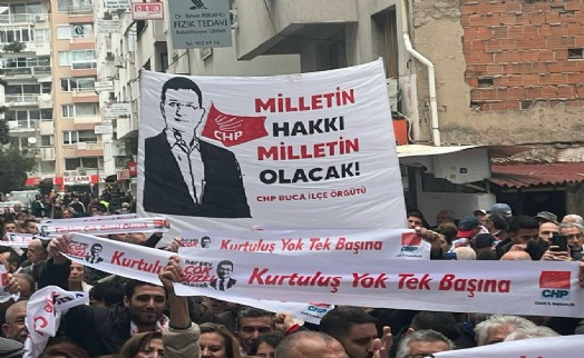 Ekrem İmamoğlu'nun tutuklanmasına CHP İzmir'den tepki