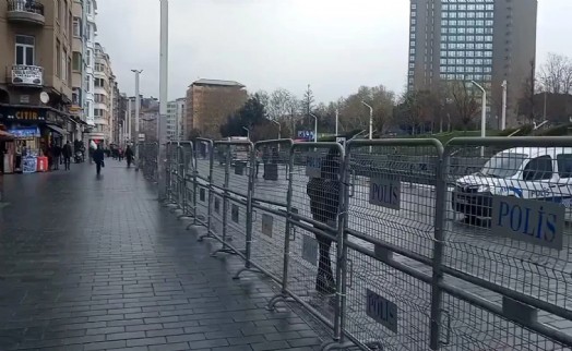 Gezi'ye İmamoğlu ablukası: Taksim Meydanı'na kapılar kapatıldı