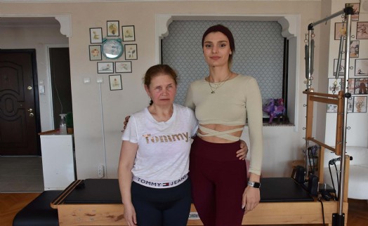 Görme engelli öğretmen, pilates ile kaygılarından kurtuldu