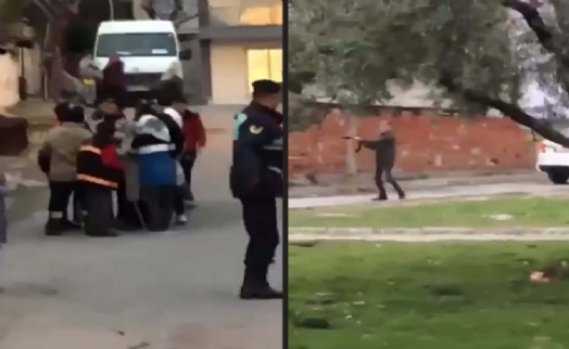 Husumetli ailelerin bıçaklı, tüfekli kavgası; 1 yaralı, 14 gözaltı