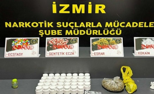İzmir'de uyuşturucu operasyonunda 2 tutuklama