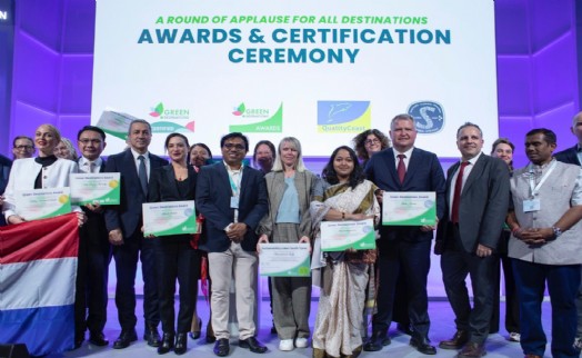 İzmir'e sürdürülebilir turizmde iki önemli uluslararası ödül