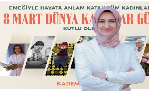 KADEM ‘Dünya Kadınlar Günü' mesajlarını hem Türkiye'de hem de BM'de veriyor