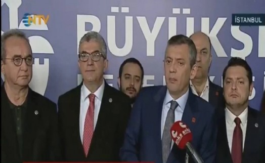 NTV'den Özgür Özel'e sansür