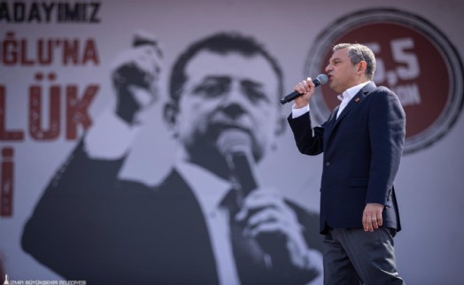 Özel'den tarihi mitingte 'İmamoğlu' çağrısı: 'Adayımı yanımda, sandığımı önümde istiyorum'