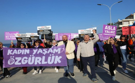 Türkiye'de ilk; Güzelbahçe'de 8 Mart'ta tersine yürüyüş düzenlendi
