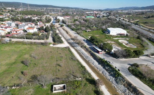 Yarımada'da dereler ıslah edildi