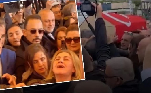 'Kuzeyin Oğlu' Volkan Konak'a veda... Eşinin feryadı yürek dağladı