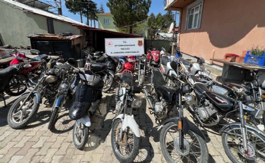 Afyonkarahisar'da 'change motosiklet' operasyonu