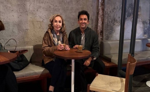 Ali Koç'un annesi Espressolab'in sahibini ziyaret etti
