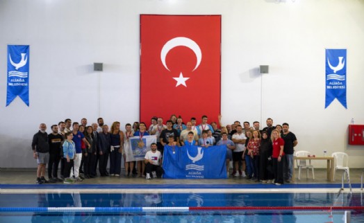 Aliağa'da özel sporcular İzmir il birinciliği yarışları düzenlendi