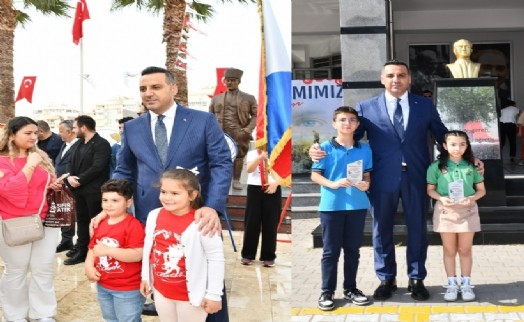 Başkan Yıldız, 23 Nisan coşkusunu miniklerle paylaştı