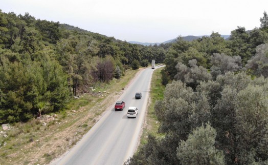 Bodrum'da sürücülere dronlu denetim!