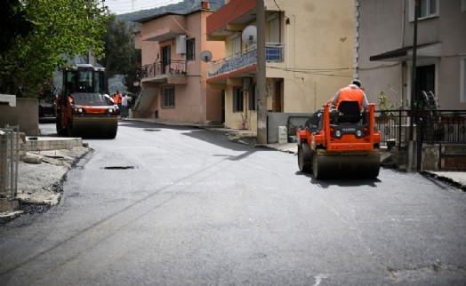 Bornova Belediyesi'nden Kavaklıdere'ye asfalt hamlesi