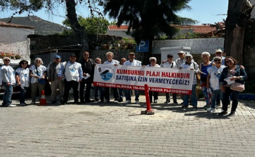 Foçalılardan Başkan Tugay'a çağrı: 'Kumburnu halkın plajı olarak kalsın'