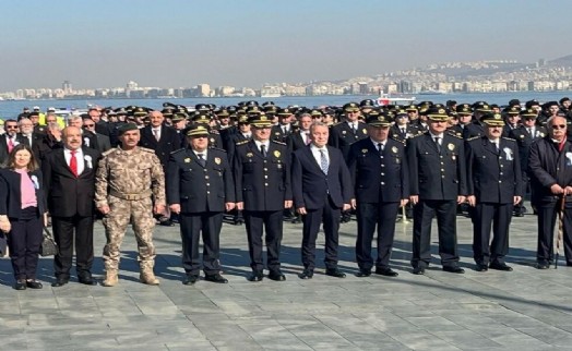 İzmir'de Türk Polis Teşkilatı'nın 180'inci kuruluş yılı kutlandı