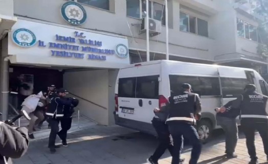 İzmir'deki suç örgütü operasyonu: 5 şüpheli tutuklandı!