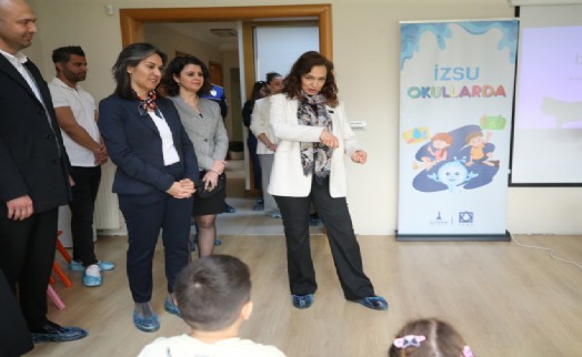 Karşıyaka'da miniklere su tasarrufu eğitimi