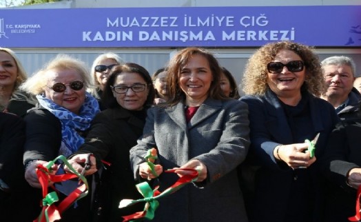 Karşıyaka'nın ikinci ‘Kadın Danışma Merkezi' hizmete açıldı!