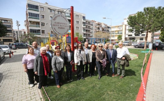 Karşıyaka'nın parkları yenileniyor