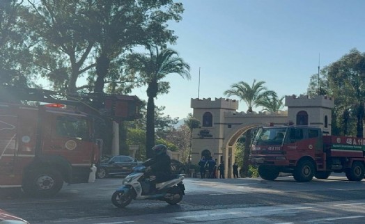 Marmaris'te 5 yıldızlı otelde yangın paniği: 6 kişi dumandan etkilendi...