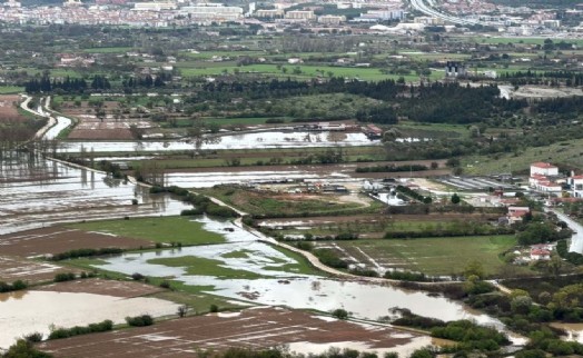 Muğla'da tarım arazileri su altında kaldı