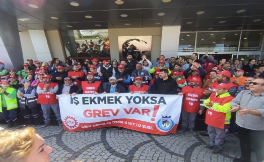 Narlıdere'de belediye binasına grev ilanı asıldı: Sendika yönetimi masaya davet etti!