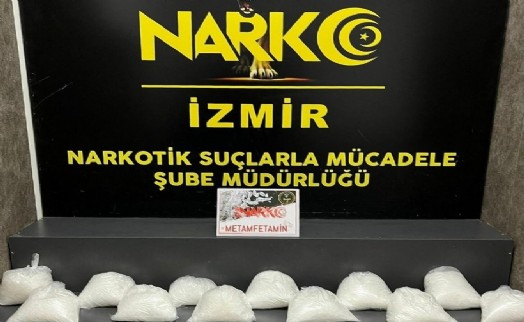 Otomobilde 11 kilo metamfetamin ele geçirildi; 3 gözaltı