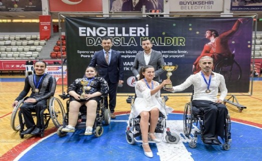Para Dans Türkiye Şampiyonası İzmir'de yapıldı