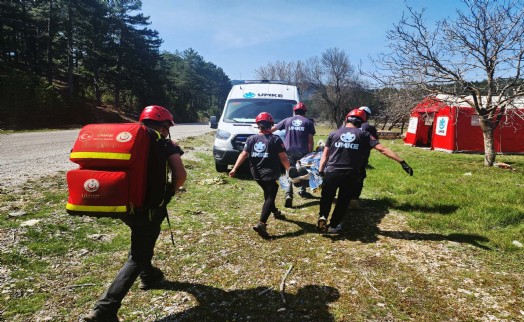 UMKE'den müdahale tatbikatı