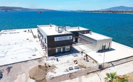 Aliağa, Ege'nin deniz kapısı oluyor: Aliaport'ta geri sayım başladı