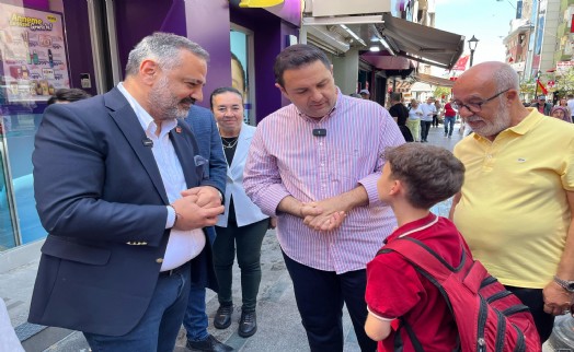 CHP'li Aslanoğlu ve Akdoğan'dan Çiğli ve Karşıyaka çıkarması