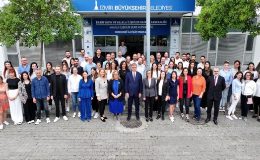 Başkan Tugay, HİM personeli ile buluştu