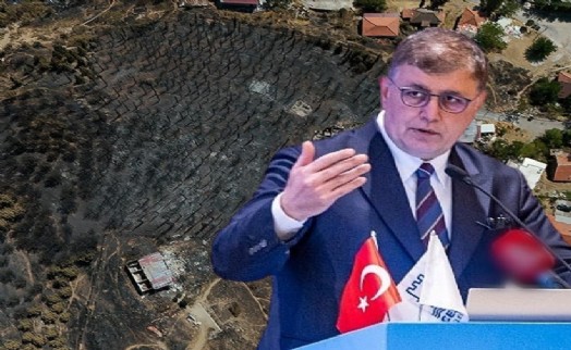 Başkan Tugay'dan flaş açıklama: Yanan alanlar imara açıldı!
