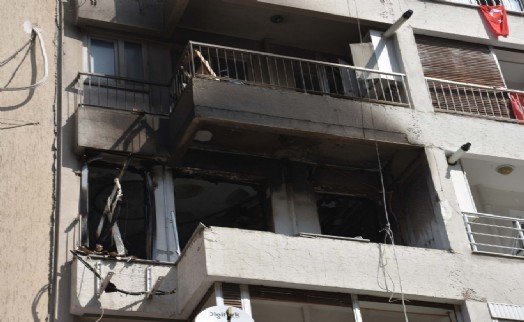 Bornova'da gaz sızıntısı sonrası patlama: 'Bomba patladı sandık!'
