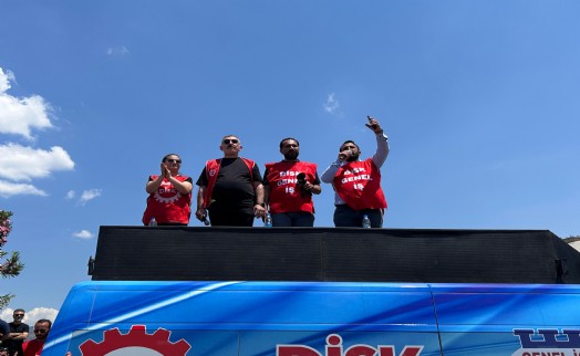 Büyükşehir’de grevin 2. günü: İşçiler Gündoğdu’ya yürüdü!