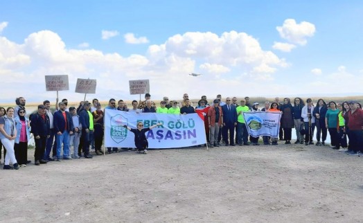 Çay'da 'Eber Gölü Yaşasın' etkinliği