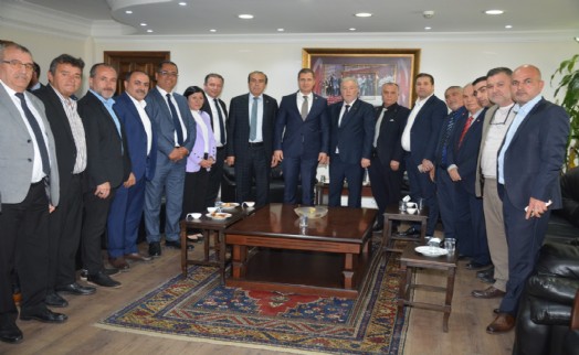 Deniz Yücel'den İESOB'ye ziyaret