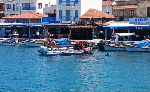 Foça'da deniz dibi pırıl pırıl oldu