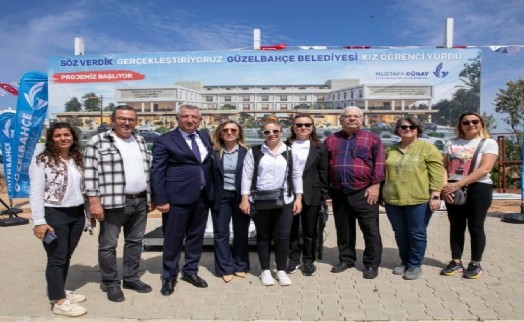 Güzelbahçe Belediyesi Havva Yunusoğlu Kız Öğrenci Yurdu Projesi yola çıktı!