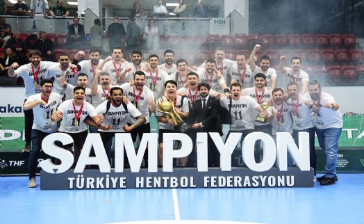 Hentbol Erkekler Türkiye Kupası'nda şampiyon Beşiktaş