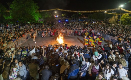 Hıdırellez ateşi Fuar'dan yükseldi