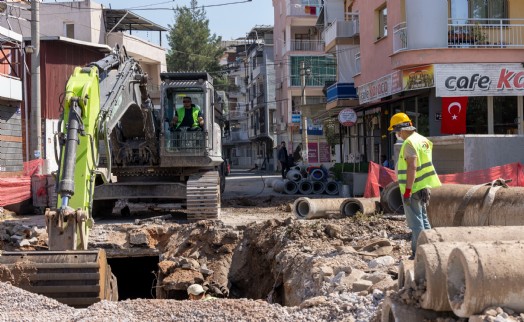 İZSU'dan Bayraklı'da altyapı hamlesi