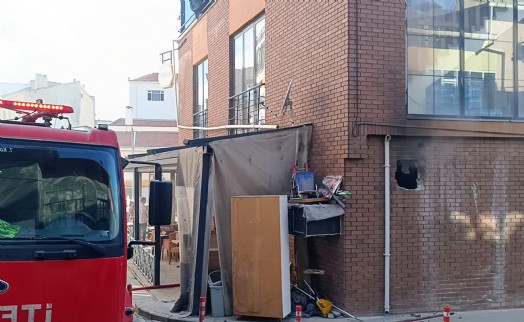 İş yeri yangını korkuttu