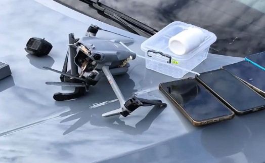 İzmir'de 'dron' ile uyuşturucu sevkiyatı