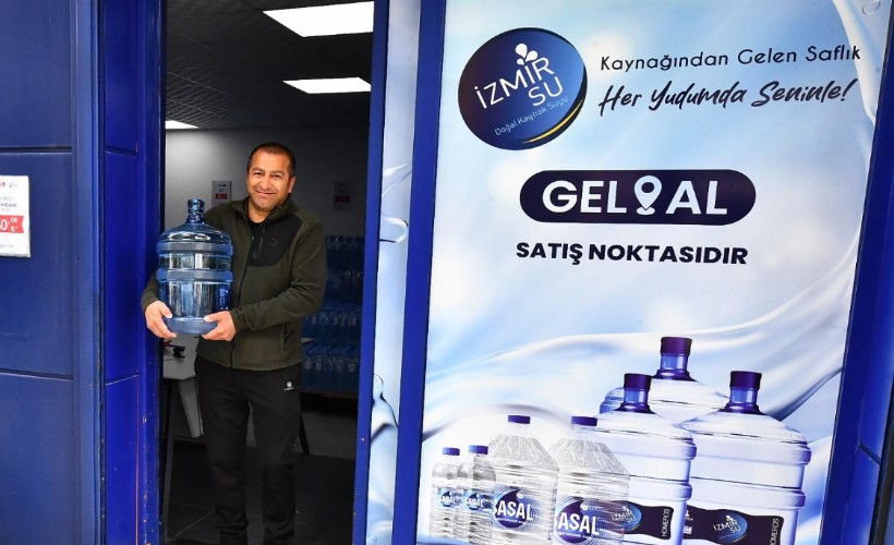İzmirli 40 liraya sağlıklı damacana suya ulaşıyor
