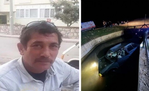 Kanala uçan otomobilin sürücüsü 13 günlük yaşam savaşını yitirdi